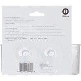Interdesign Clear Suction Bath Organizer Basket, thumbnail image