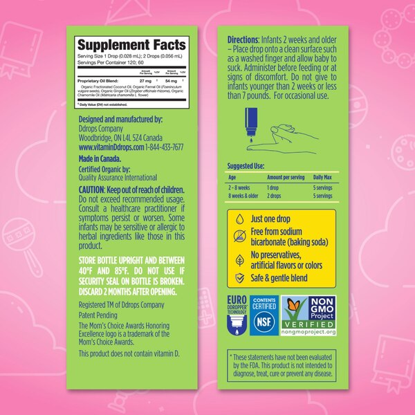Baby Ddrops Tummy Relief Liquid drops