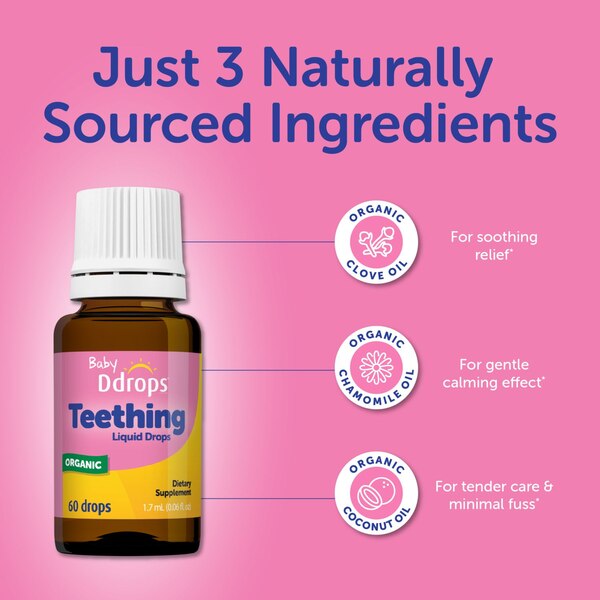 Baby Ddrops Teething Liquid Drops