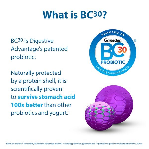 Digestive Advantage Intensive Bowel Support Probiotic Capsules