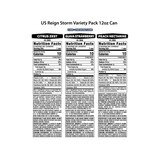 Reign, Storm Fitness & Wellness Energy Drink Multipack, 12 Oz, 12 Ct, thumbnail image 3 of 3