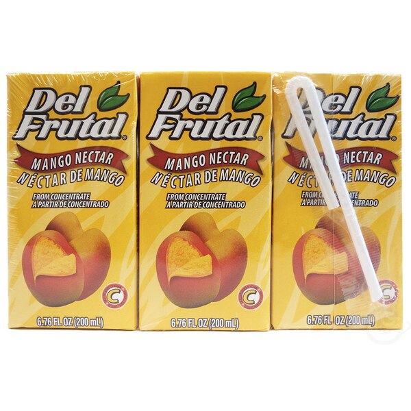 DEL FRUTAL MANGO 3PK 6.75Z