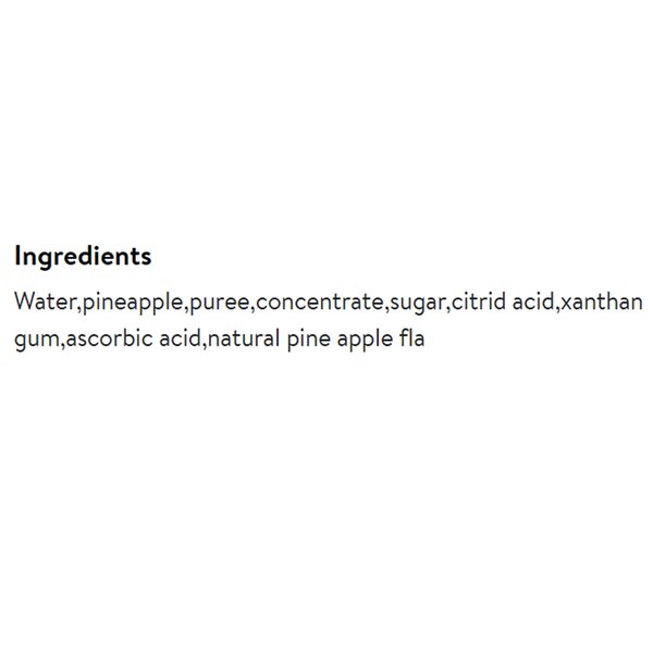 Del Frutal Pineapple 3pk 6.75z