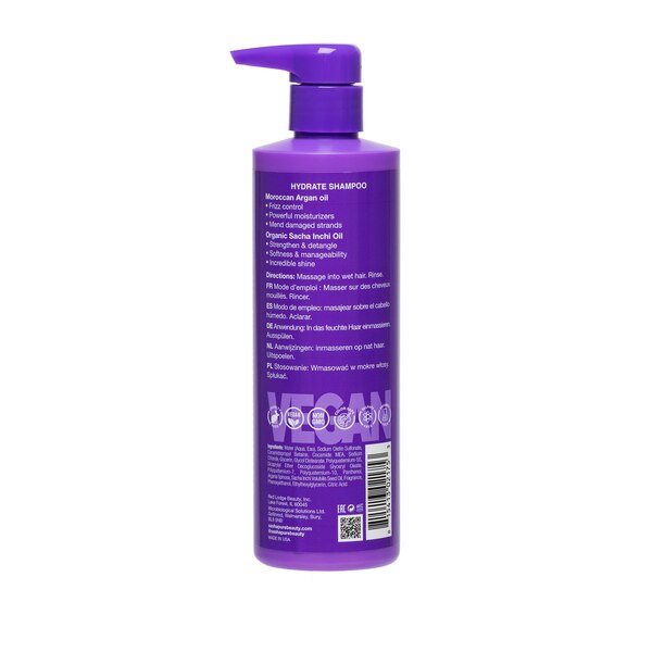SashaPure Hydrate Shampoo, 15 OZ