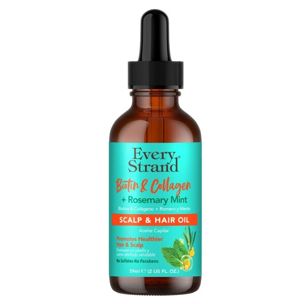 Every Strand Biotin & Collagen Hair & Scalp Oil, 2 OZ