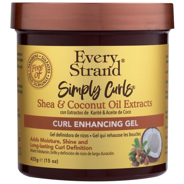 Every Strand Simply Curls Curl Enhancing Gel, 15 OZ