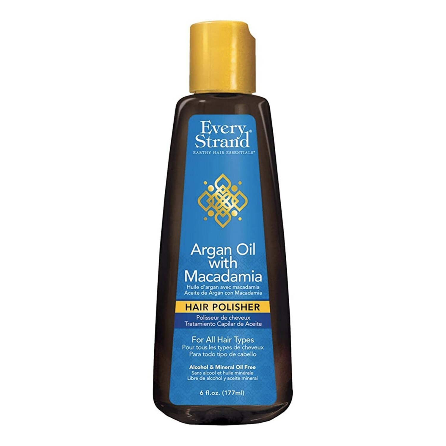 Every Strand Argan Oil With Macadamia Hair Polisher, 6 OZ