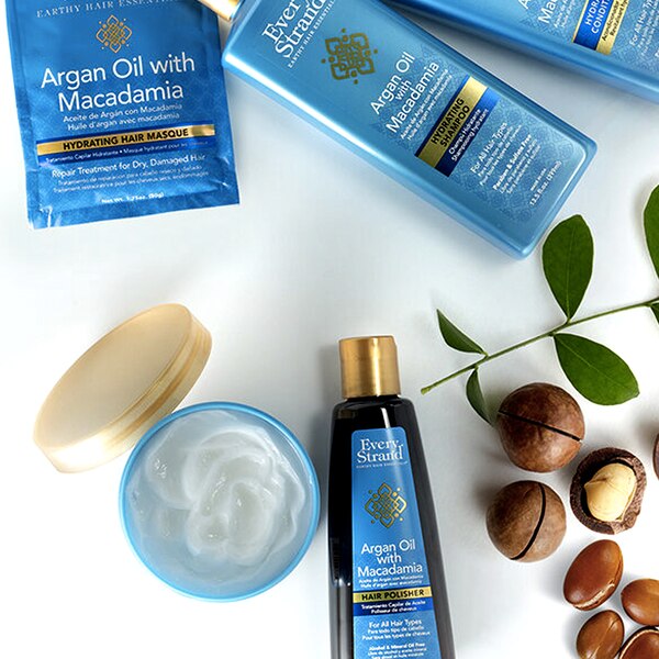 Every Strand Argan Oil With Macadamia Hair Polisher, 6 OZ