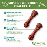 WHIMZEES by Wellness Natural Grain Free Long Lasting Dental Dog Treats, Daily Use Packs, Small Brushzees, 14ct, thumbnail image