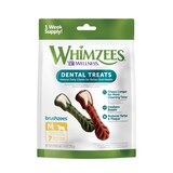WHIMZEES by Wellness Natural Grain Free Long Lasting Dental Dog Treats, Daily Use Packs, Medium Brushzees, 7ct, thumbnail image