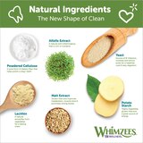 WHIMZEES by Wellness Natural Grain Free Long Lasting Dental Dog Treats, Daily Use Packs, Medium Brushzees, 7ct, thumbnail image