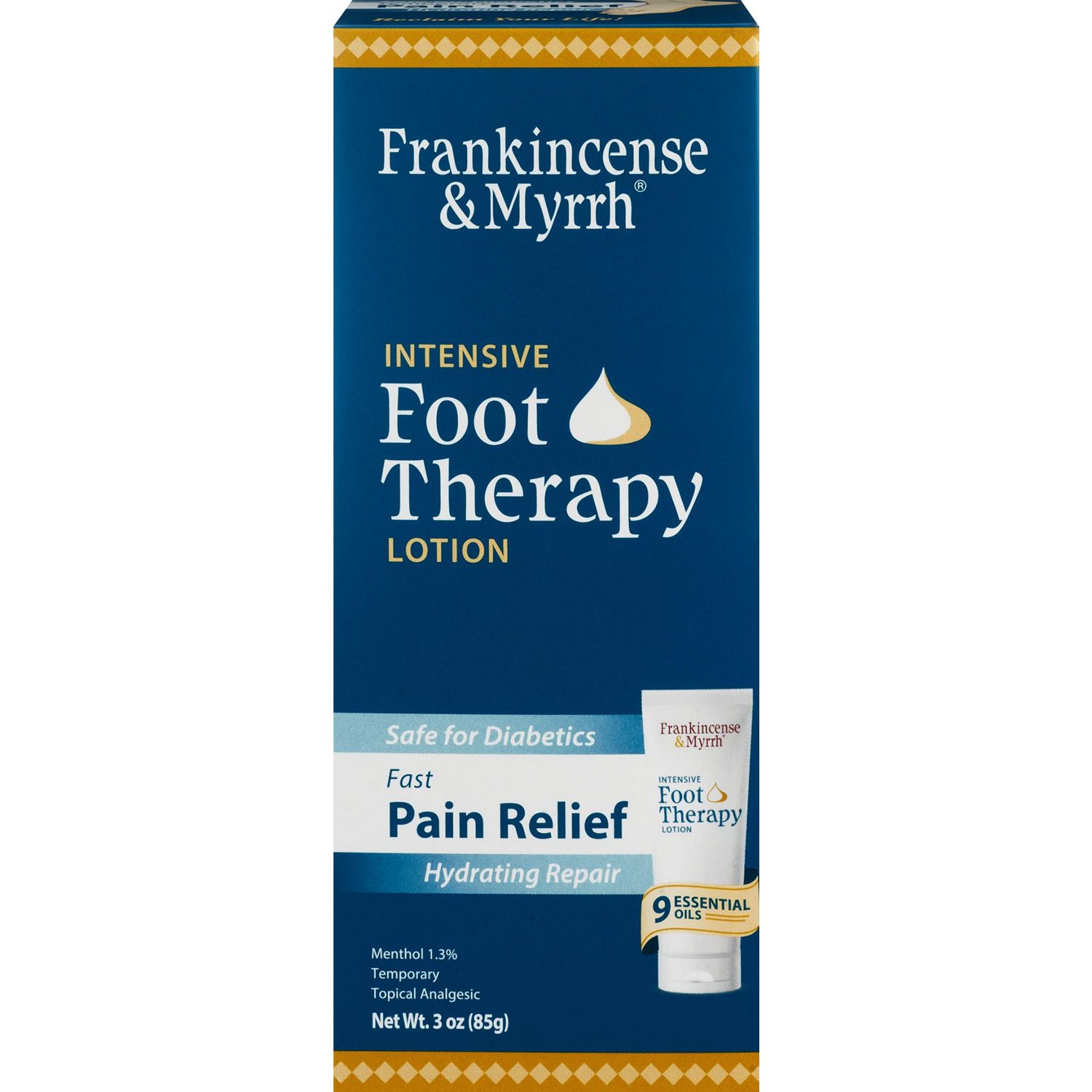 Frankincense & Myrrh Intensive Foot Therapy Lotion, 3 OZ