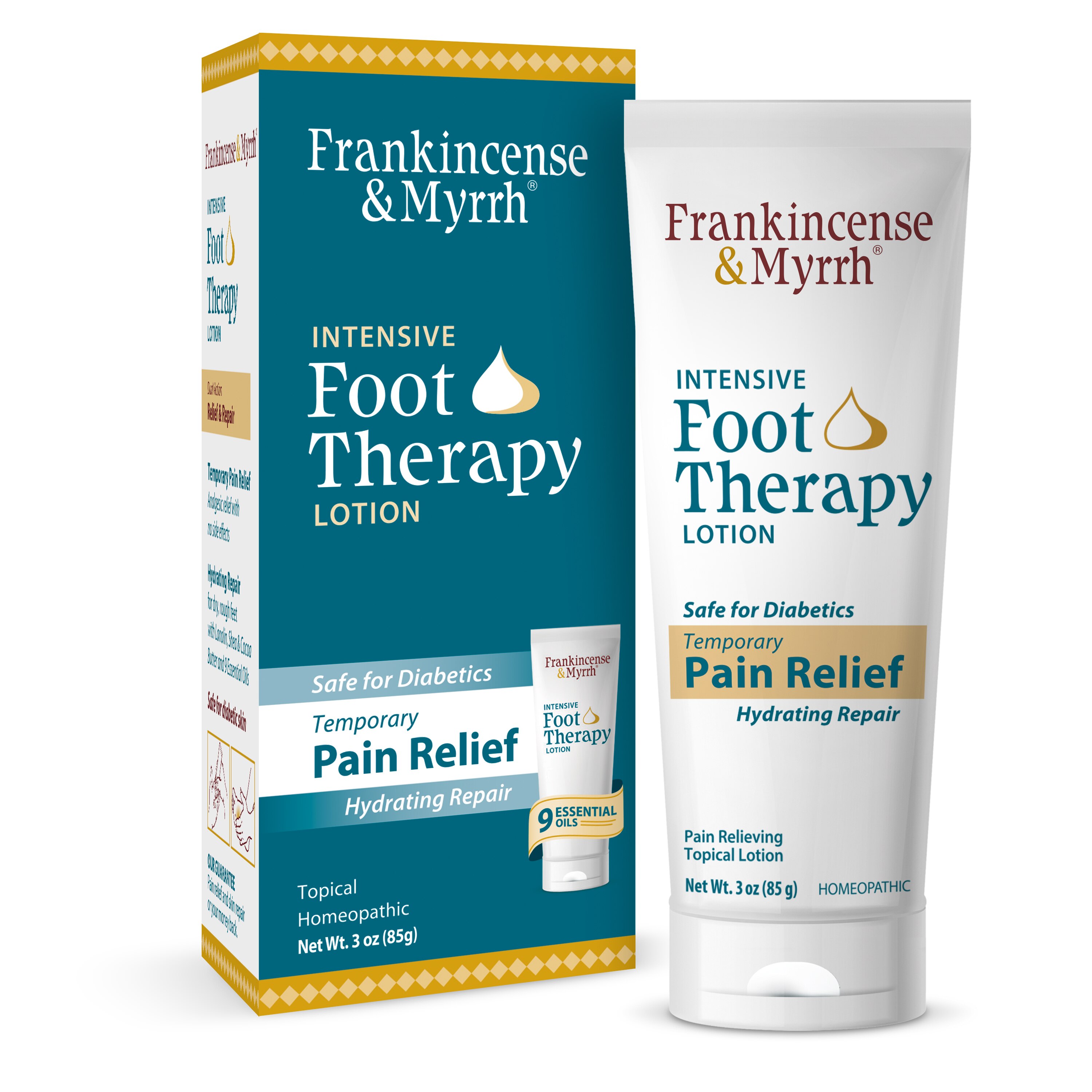 Frankincense & Myrrh Intensive Foot Therapy Lotion, 3 OZ