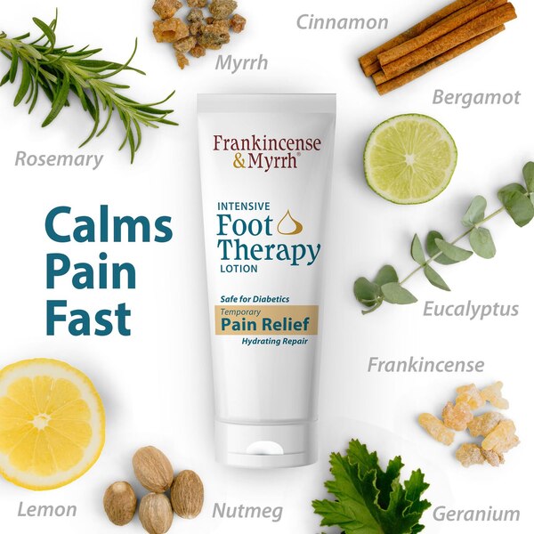 Frankincense & Myrrh Intensive Foot Therapy Lotion, 3 OZ