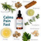 Frankincense & Myrrh Arthritis Pain Relief Rubbing Oil, 2 FL OZ, thumbnail image