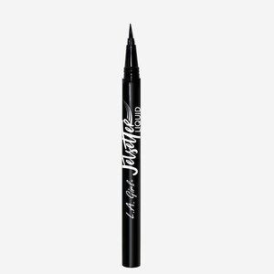 L.A. Girl Cosmetics Jetsetter Brush Tip Liquid Liner, Black