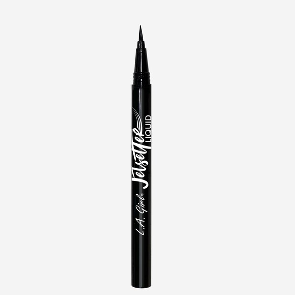 L.A. Girl Cosmetics Jetsetter Brush Tip Liquid Liner, Black