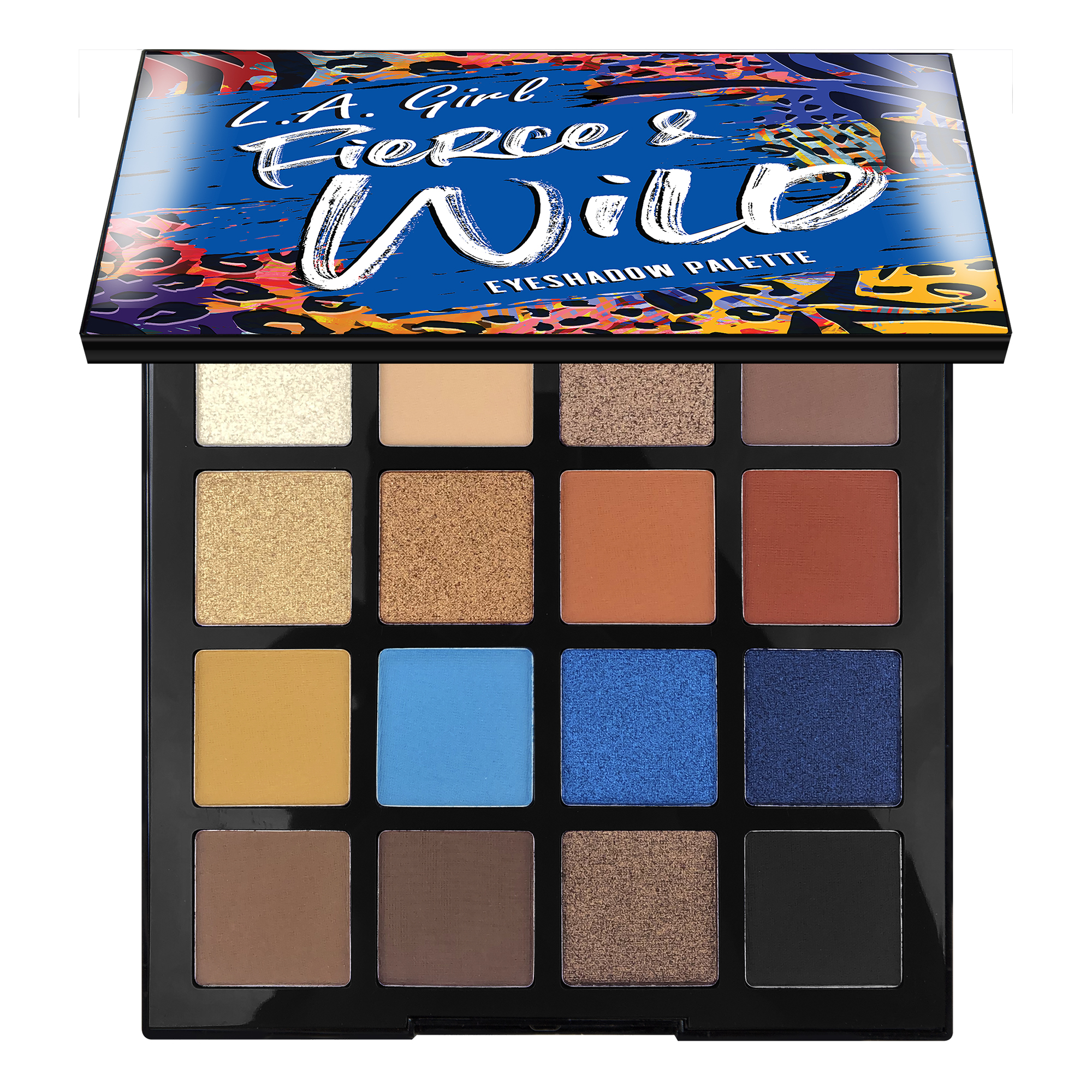 L.A. Girl - Paleta de sombras, Fierce & Wild