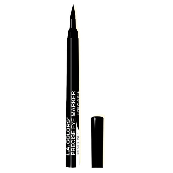 L.A. COLORS Precise Eye Marker, Long Wearing, Black