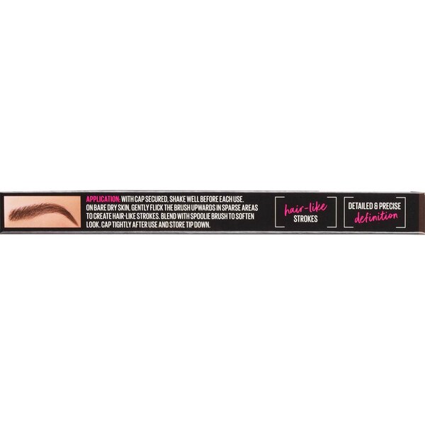 L.A. Girl Brow Ink Micro Brush Detailer Pen, Dark Brown