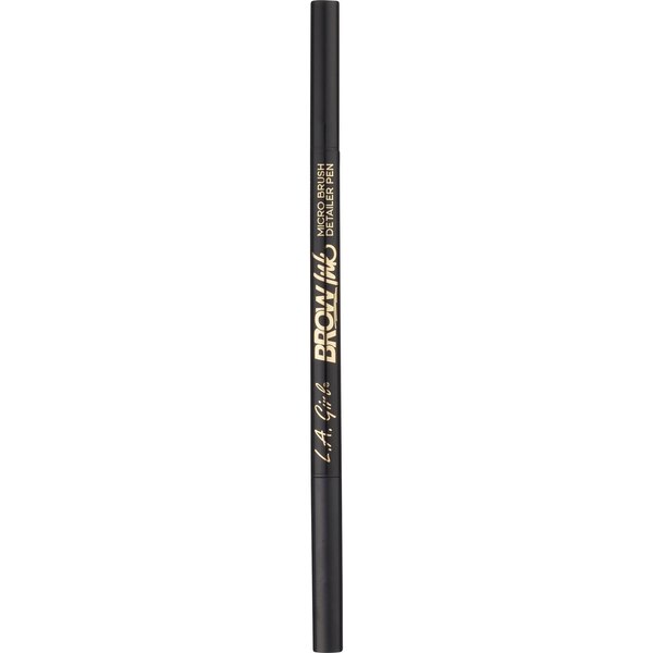 L.A. Girl Brow Ink Micro Brush Detailer Pen, Dark Brown