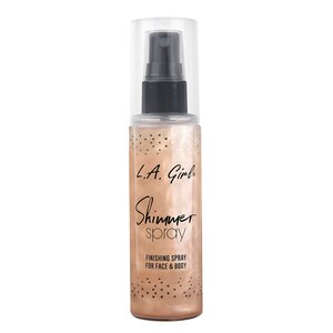 L.A. Girl Shimmer Spray, Gold Shimmer, Rose Gold Shimmer
