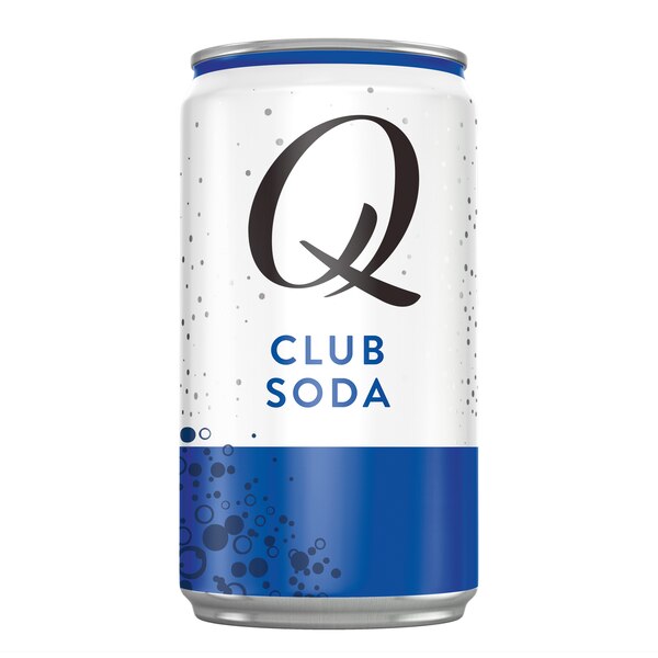 Q Mixers Spectacular Club Soda, 7.5 OZ Cans, 4 CT