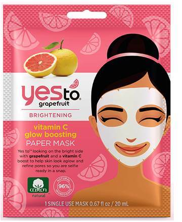 Yes To Cucumbers - Mascarilla de papel iluminadora