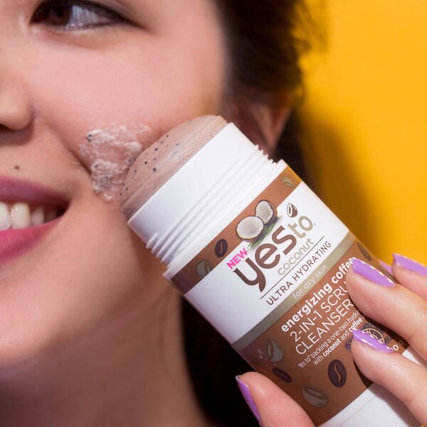 Yes To Coconut Energizing Coffee 2 in 1 stick, 2 OZ