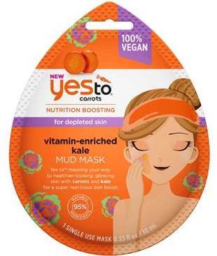 Yes To Carrots Vitamin-Enriched Kale Mud Mask