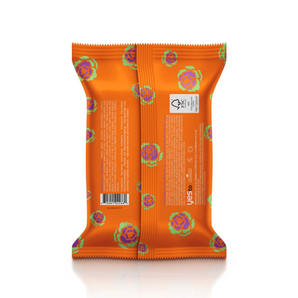 Yes To Carrots Vitamin-Enriched Kale Wipes, 30CT