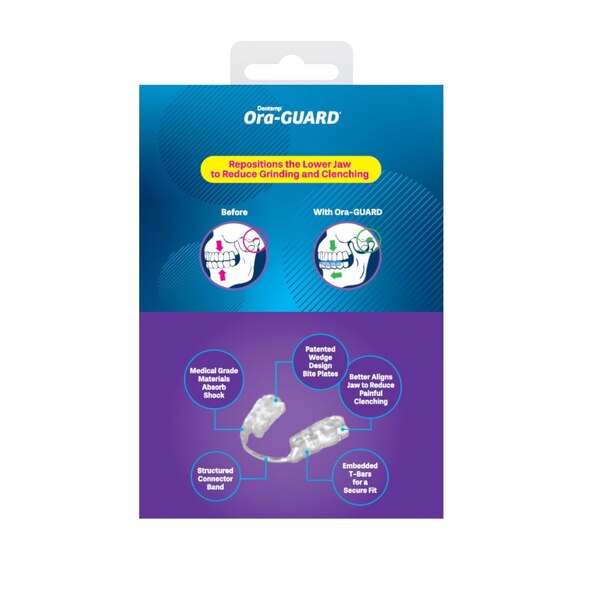Dentemp Ora-GUARD Custom Fit Dental Guard for Nighttime Teeth Grinding (Bruxism) and Jaw Clenching