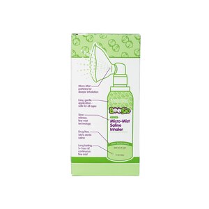 Boogie Micro-Mist Saline Inhaler, 1.7 OZ
