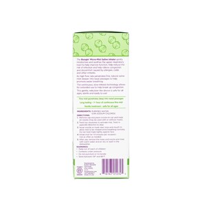Boogie Micro-Mist Saline Inhaler, 1.7 OZ