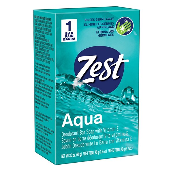 Zest Aqua Bar Soap, 1 CT