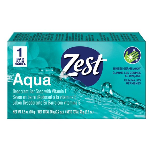 Zest Aqua Bar Soap, 1 CT