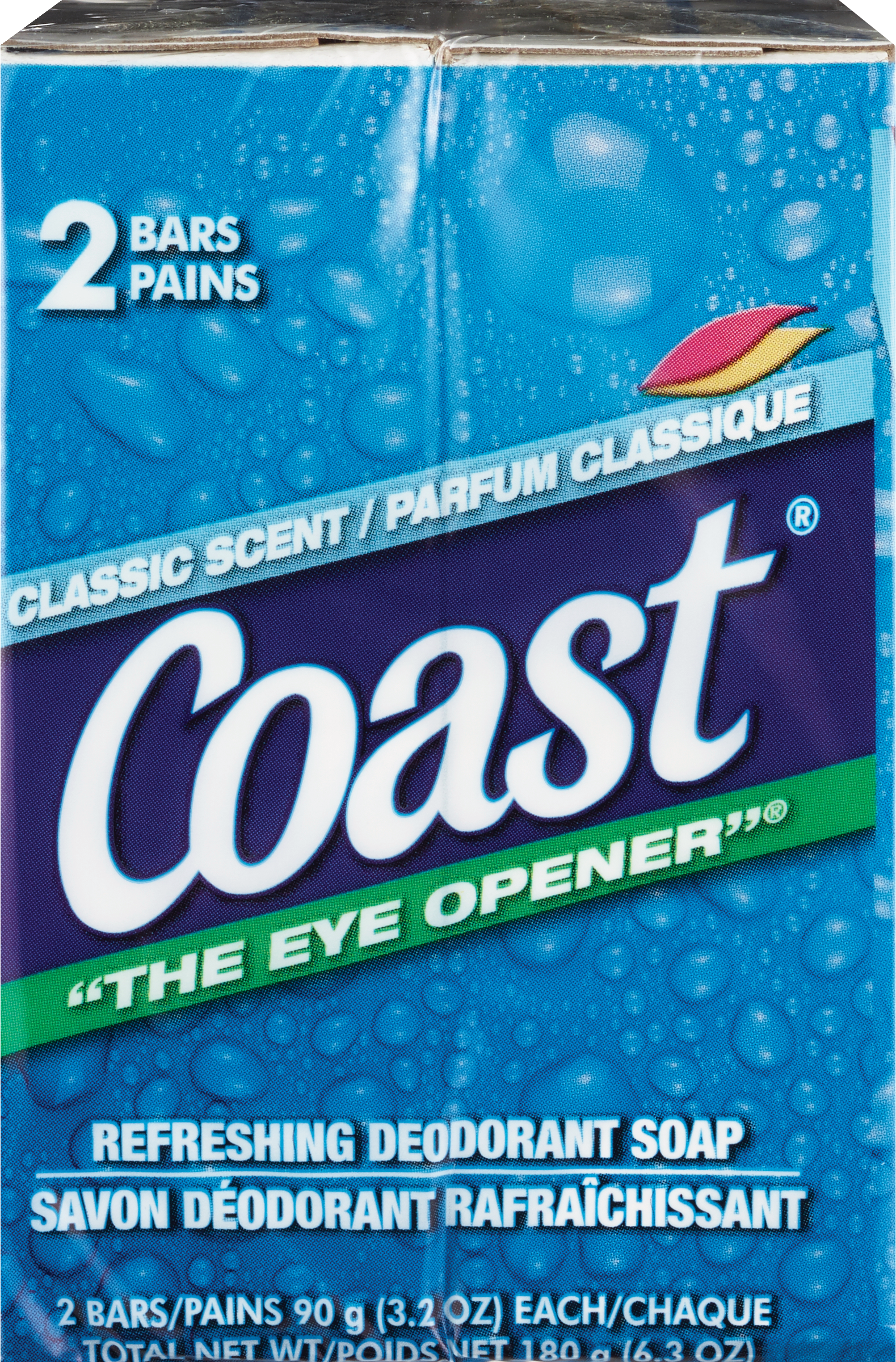Coast - Jabón refrescante desodorante, 2 u.
