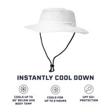 Mission Cooling Anywhere Boonie Hat, White, thumbnail image