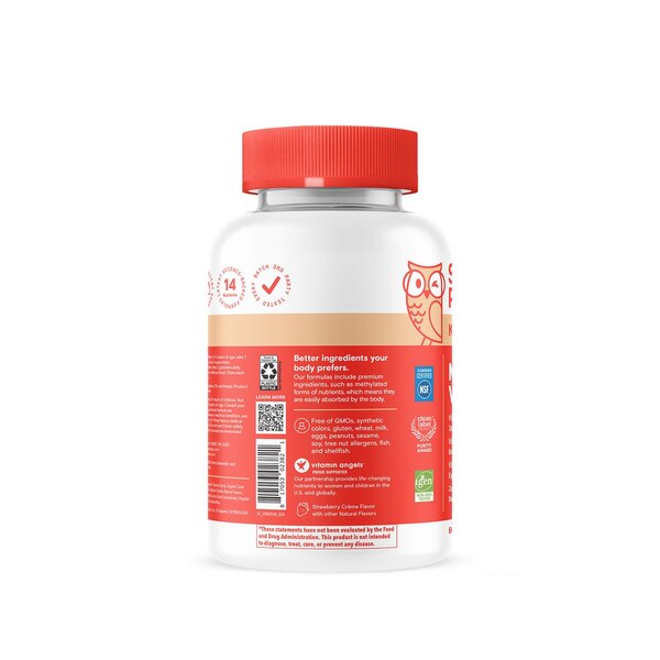 SmartyPants Kids & Toddler Multivitamin Gummies, 60 CT