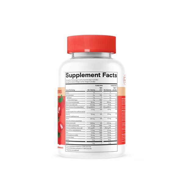 SmartyPants Kids & Toddler Multivitamin Gummies, 60 CT