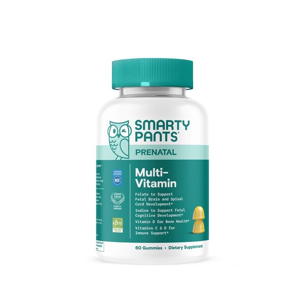 SmartyPants Prenatal Multivitamin Gummies, 60 CT 