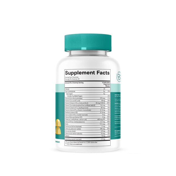 SmartyPants Prenatal Multivitamin Gummies, 60 CT 