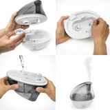 Pure Enrichment MistAire Silver Ultrasonic Cool Mist Humidifier, thumbnail image