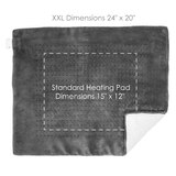 Pure Enrichment PureRelief Ultra-Wide Microplush Heating Pad, thumbnail image