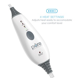 Pure Enrichment PureRelief Deluxe Heating Pad, Mauve