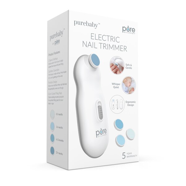 Pure Enrichment PureBaby Electric Nail Trimmer