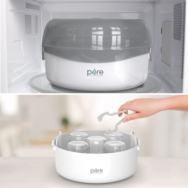 Pure Enrichment PureBaby Microwave Bottle Sterilizer