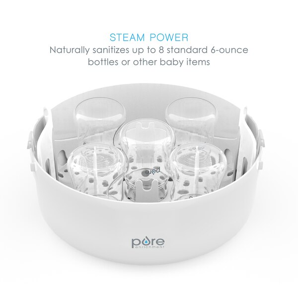 Pure Enrichment PureBaby Microwave Bottle Sterilizer