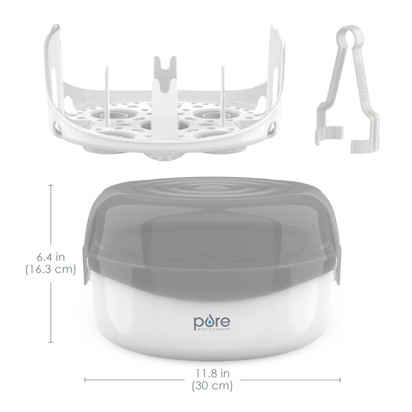 Pure Enrichment PureBaby Microwave Bottle Sterilizer