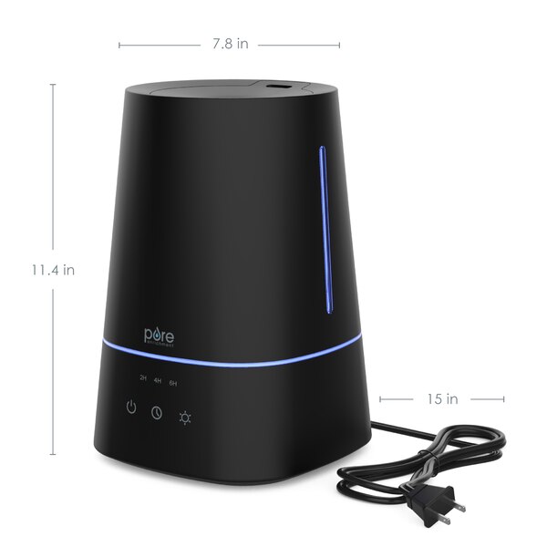 Pure Enrichment HUME Max - Easy Top Fill Ultrasonic Cool Mist Humidifier